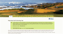 Desktop Screenshot of golfkingisland.com