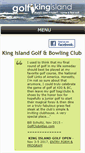 Mobile Screenshot of golfkingisland.com